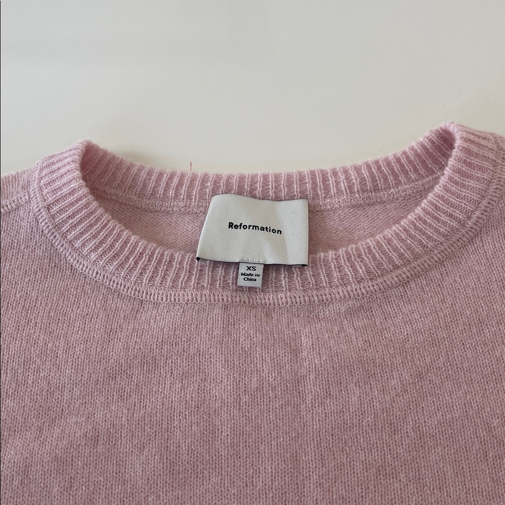 Reformation, Pink Sweater. - Picture 8 of 10